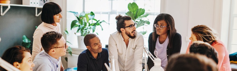 une équipe de travail